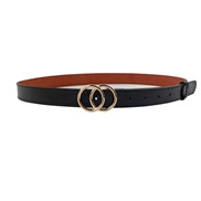 ( black)ins occidental style wind buckle belt woman  leisure belt lady Cowboy belt fashion Dress belt